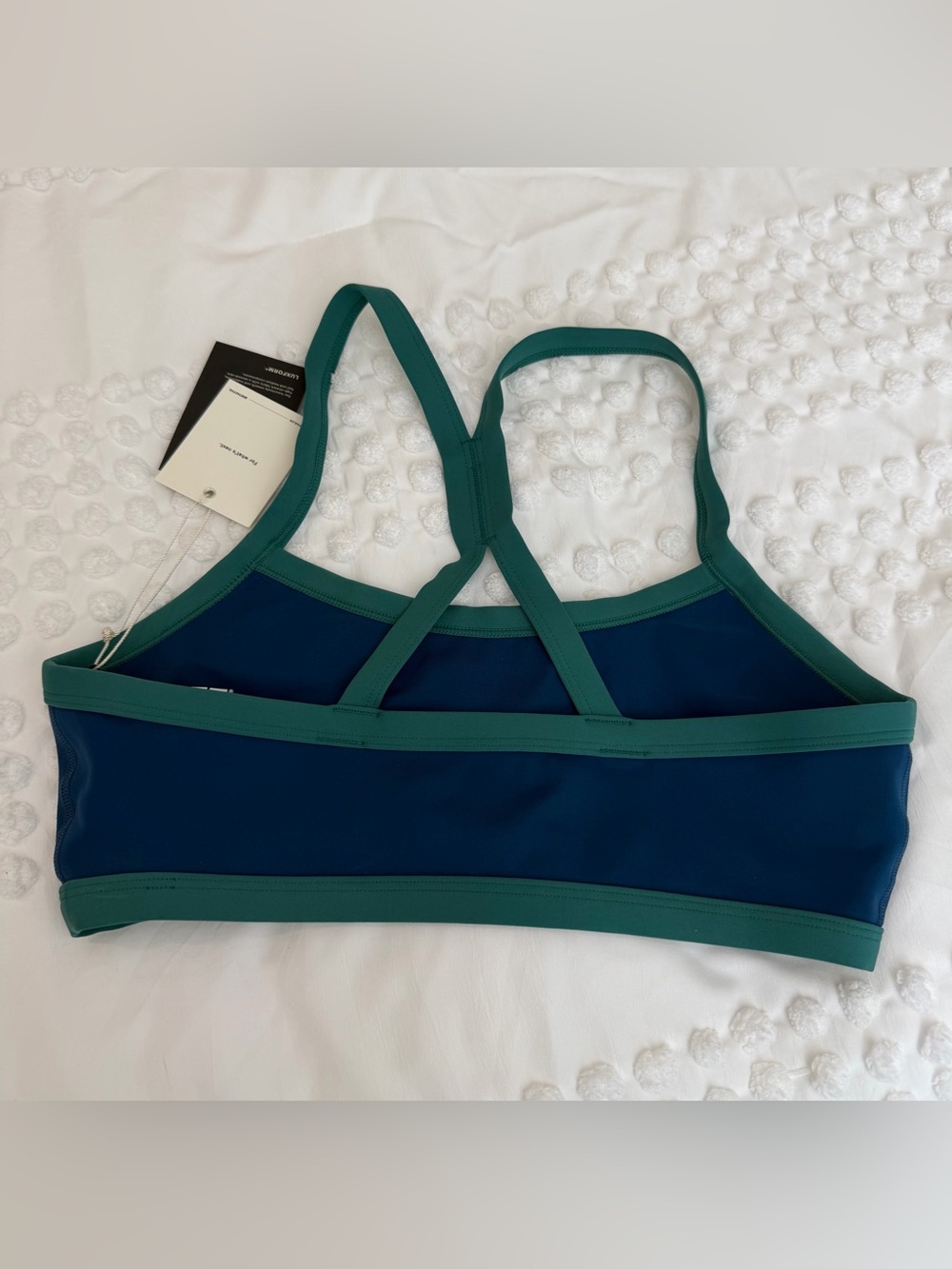 SET ACTIVE LuxForm Lux Swim Bra Lagoon Medium BNWT - Picture 6 of 8